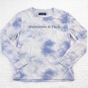 Abercrombie & Fitch Blue Small Soft Tee Long sleeve Tie-Dye